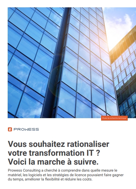 Vous cherchez à rationaliser la transformation informatique ? Voici comment.