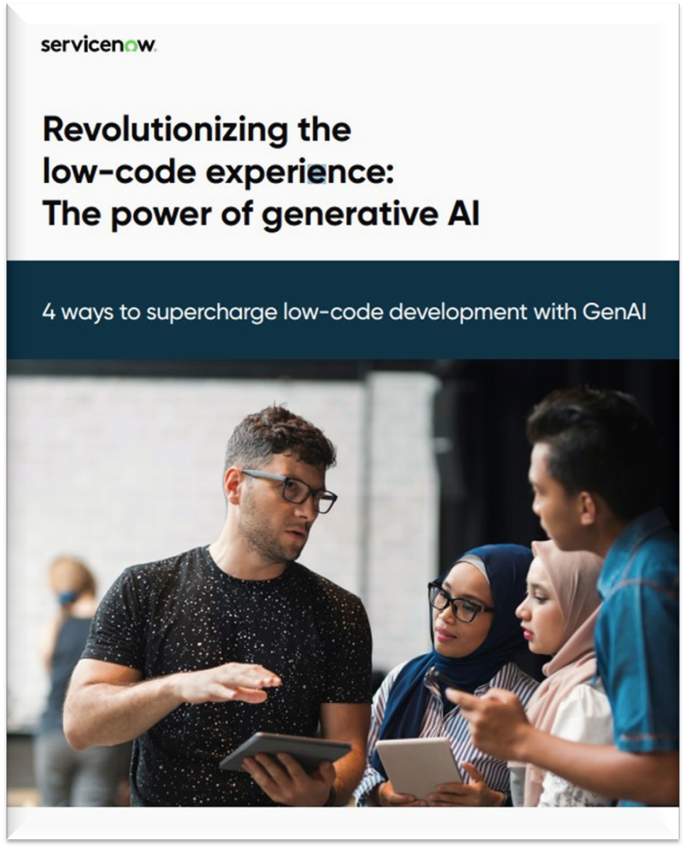 Revolutionizing the low-code experience: The power of generative AI
